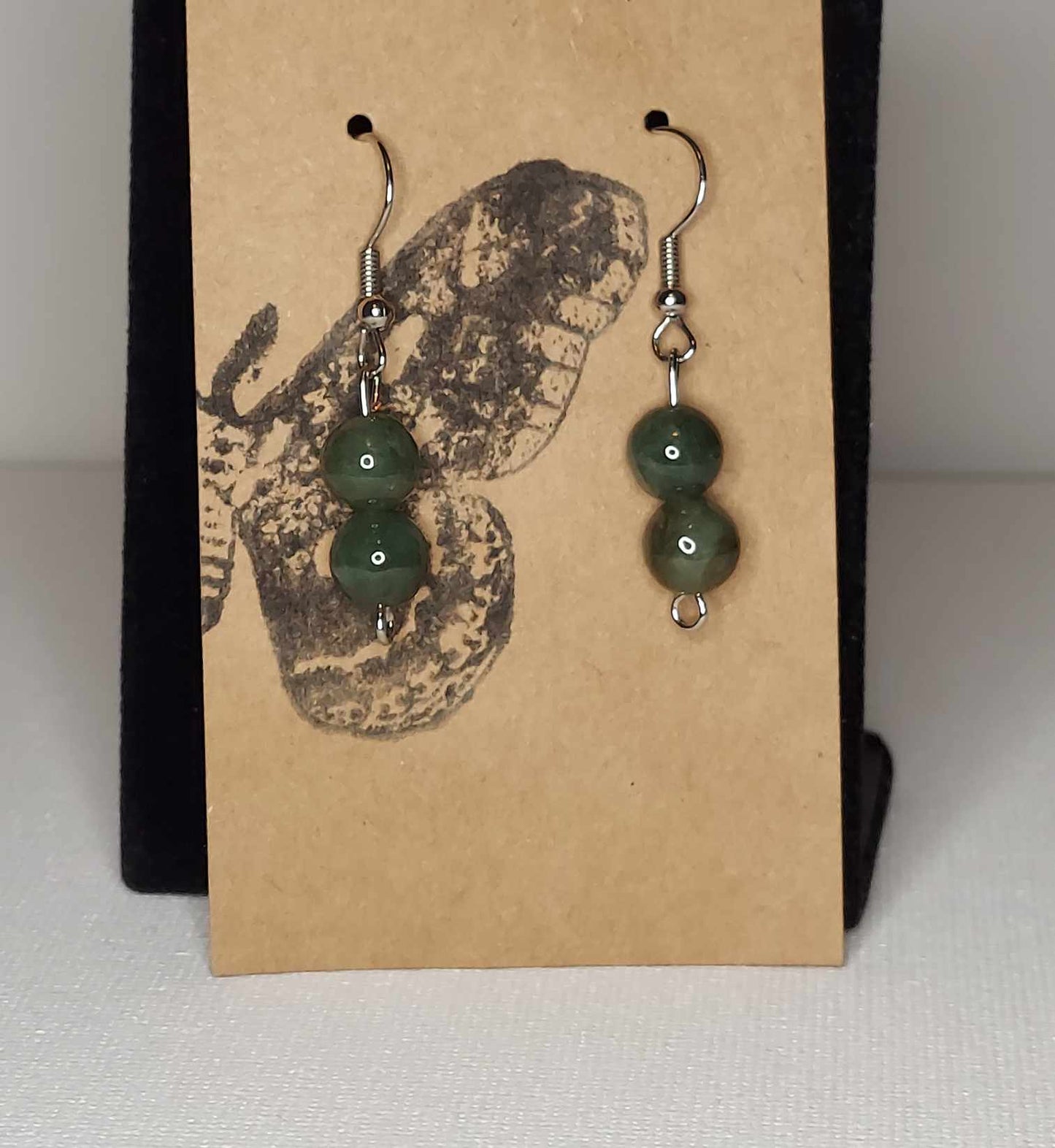 Moonlight Moth Earrings