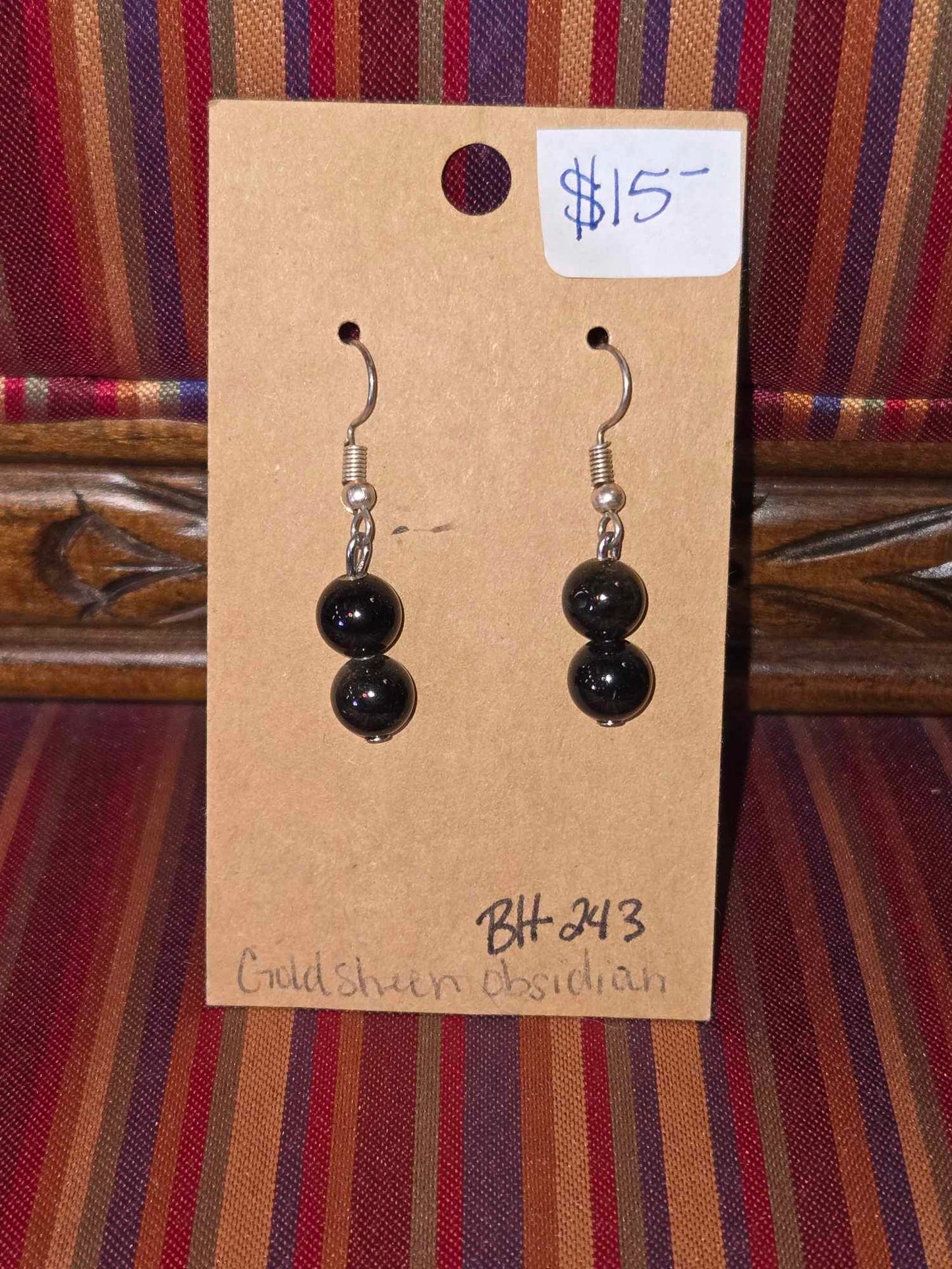 Moonlight Moth Earrings