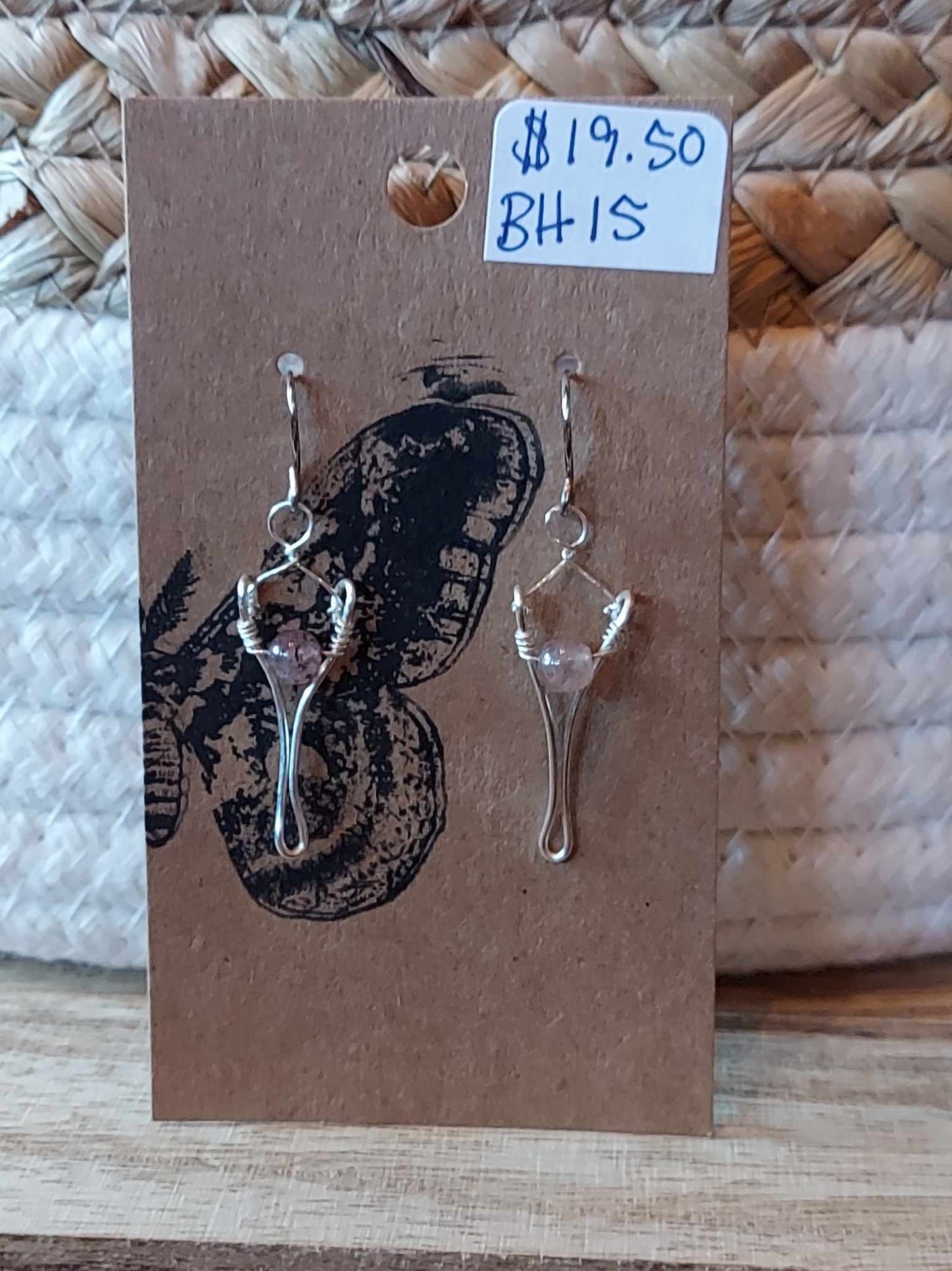 Moonlight Moth Earrings