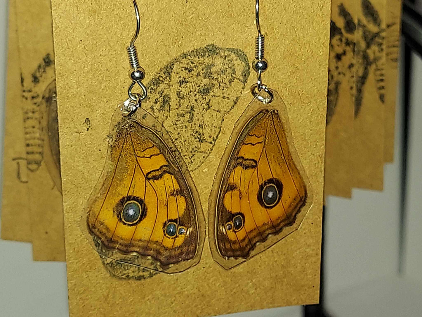 Moonlight Moth Wing Earrings