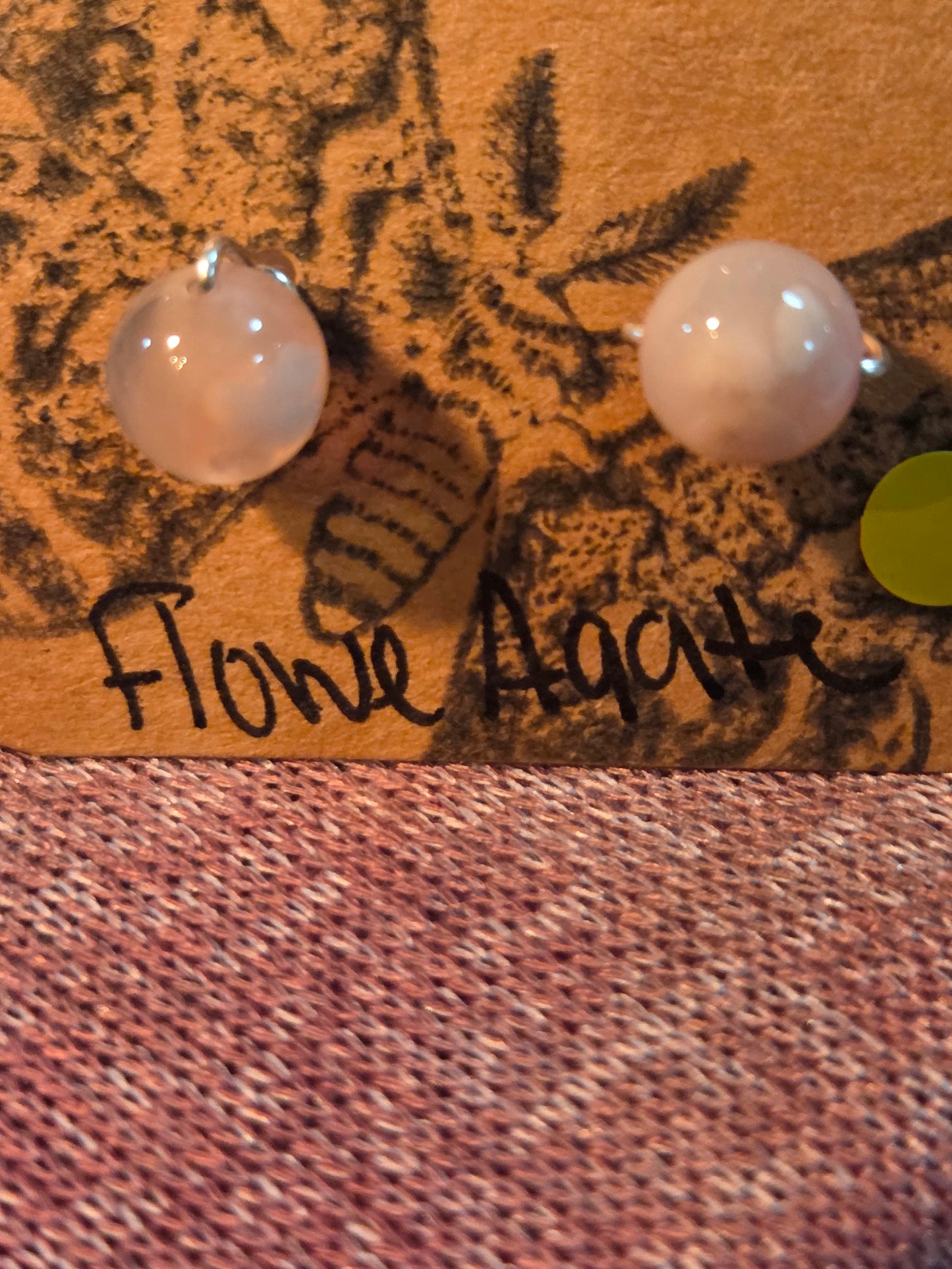 Moonlight Moth Handcrafted Wire-Wrapped Crystal Earrings