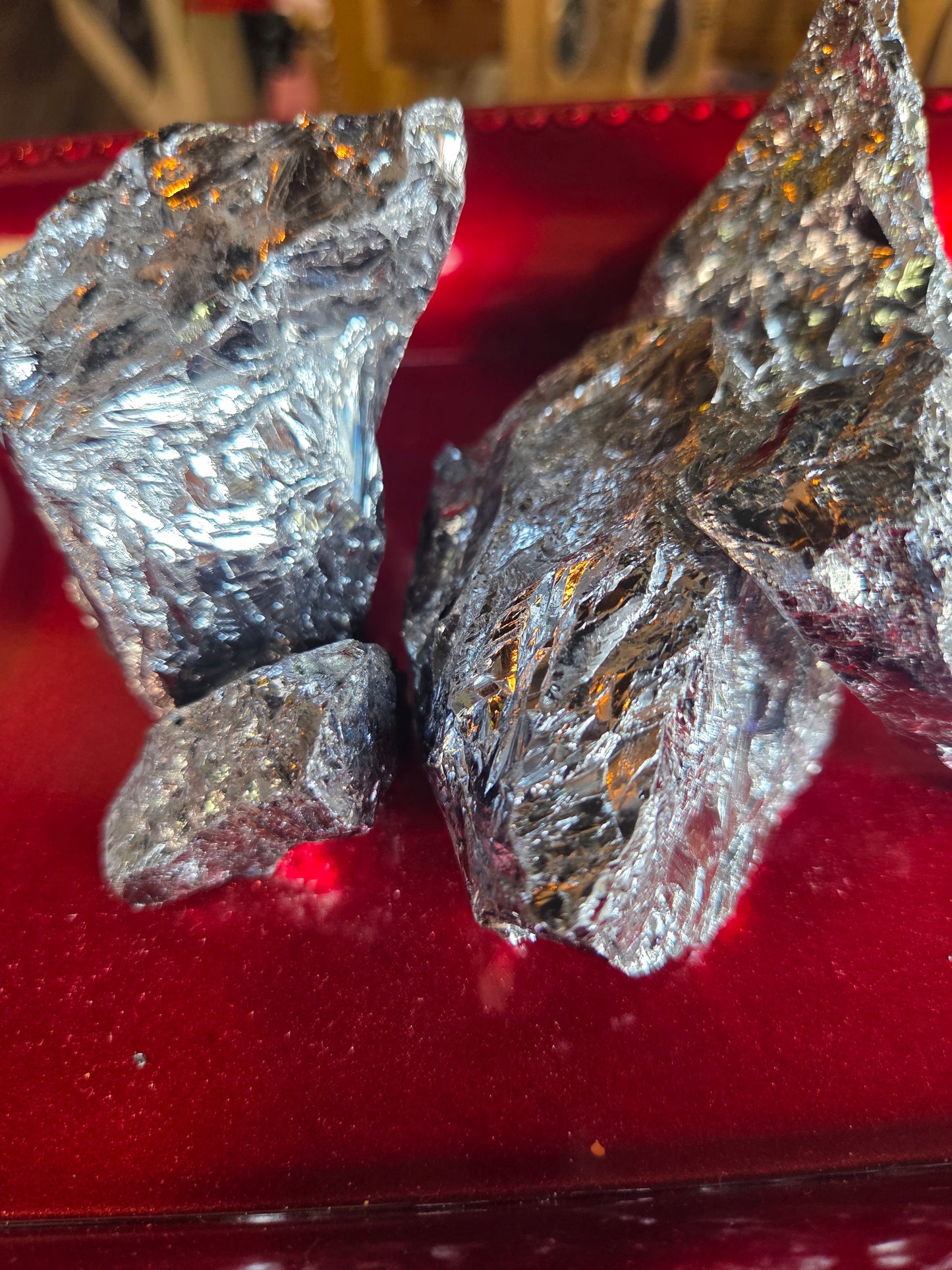 Rough Terahertz Specimen Stones – Energy • Focus • Vitality (Small & Large)