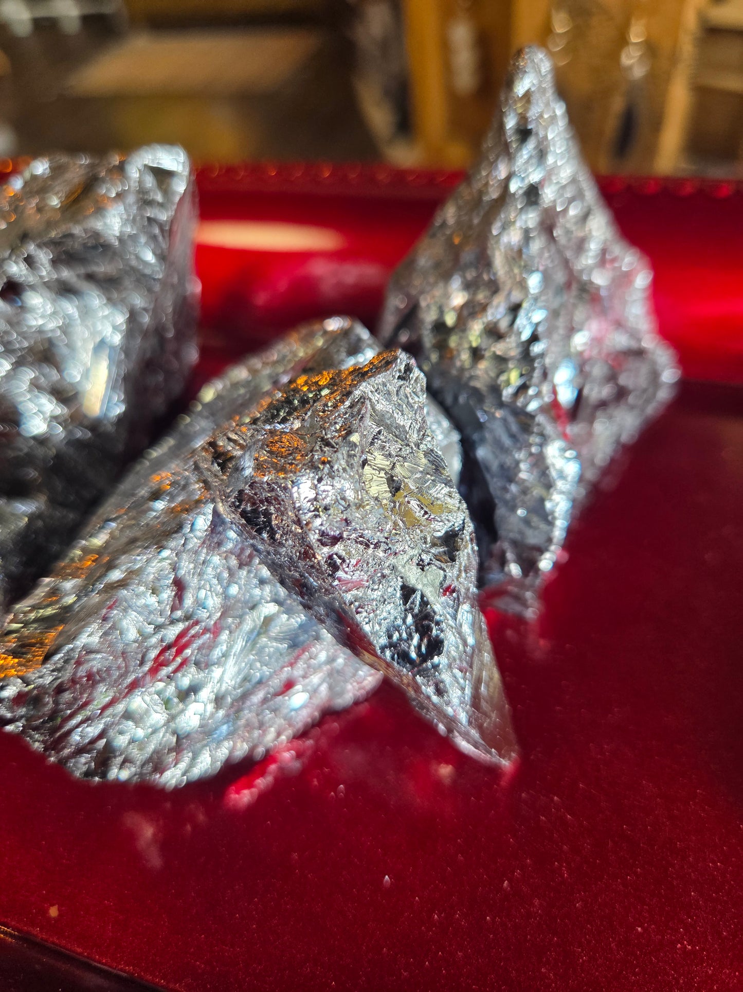 Rough Terahertz Specimen Stones – Energy • Focus • Vitality (Small & Large)