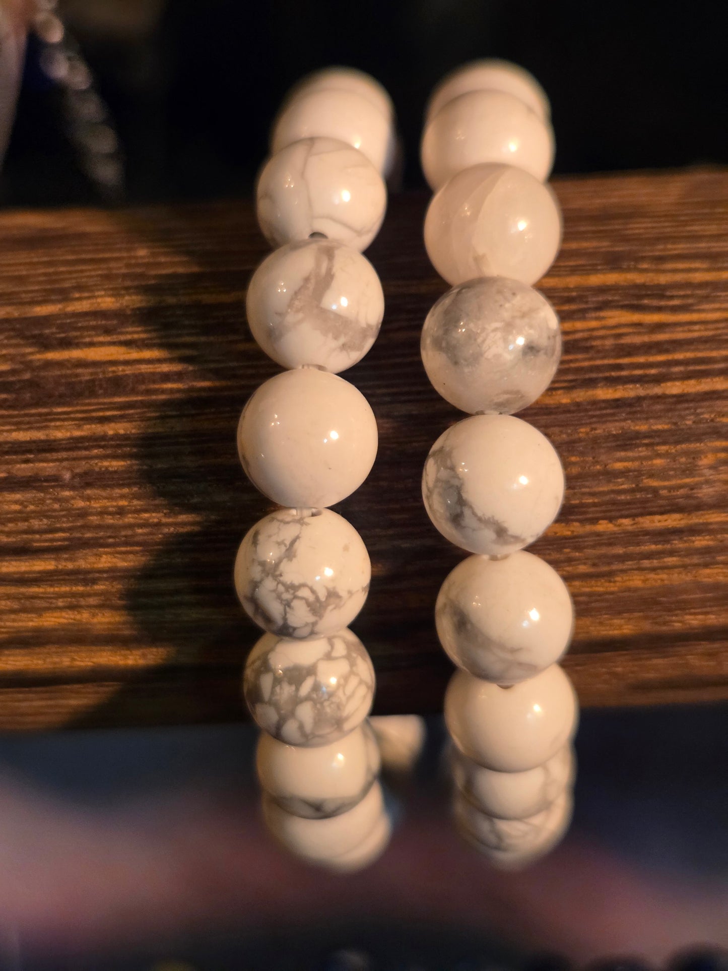 Locally Made Crystal Bead Bracelets – Natural Stone Healing Jewelry (Multiple Stones & Sizes)