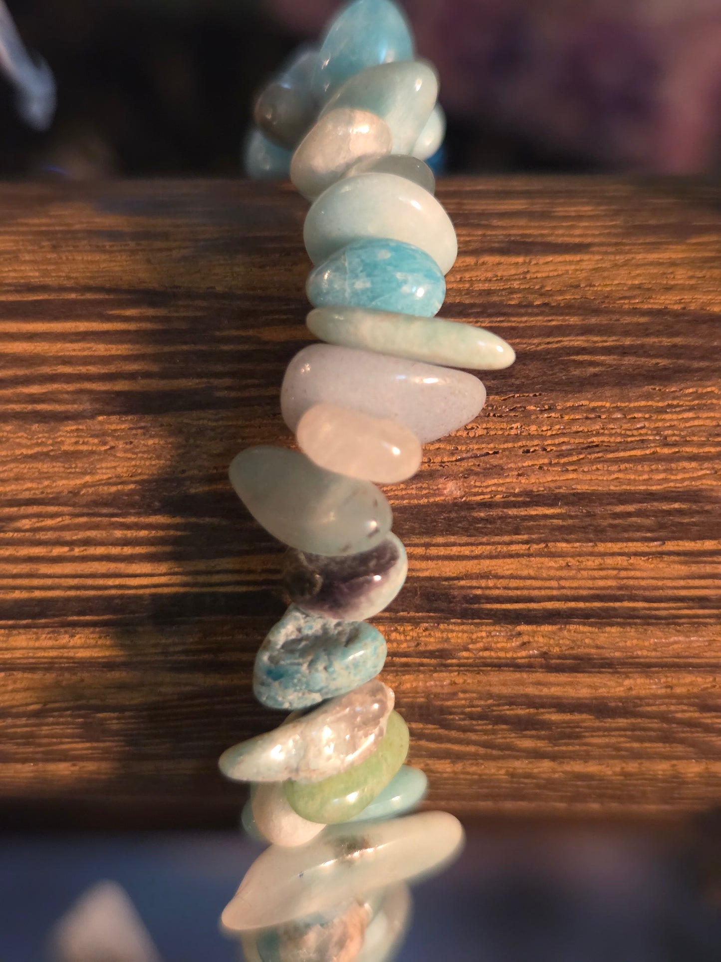 Locally Made Crystal Bead Bracelets – Natural Stone Healing Jewelry (Multiple Stones & Sizes)