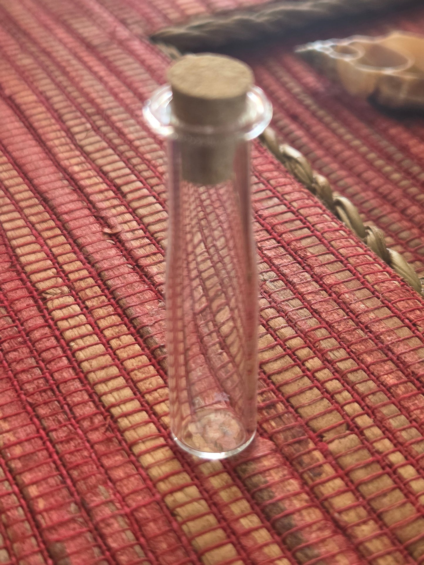 Mini Glass Spell Jar with Cork | Intention, Ritual & Sealing Bottle