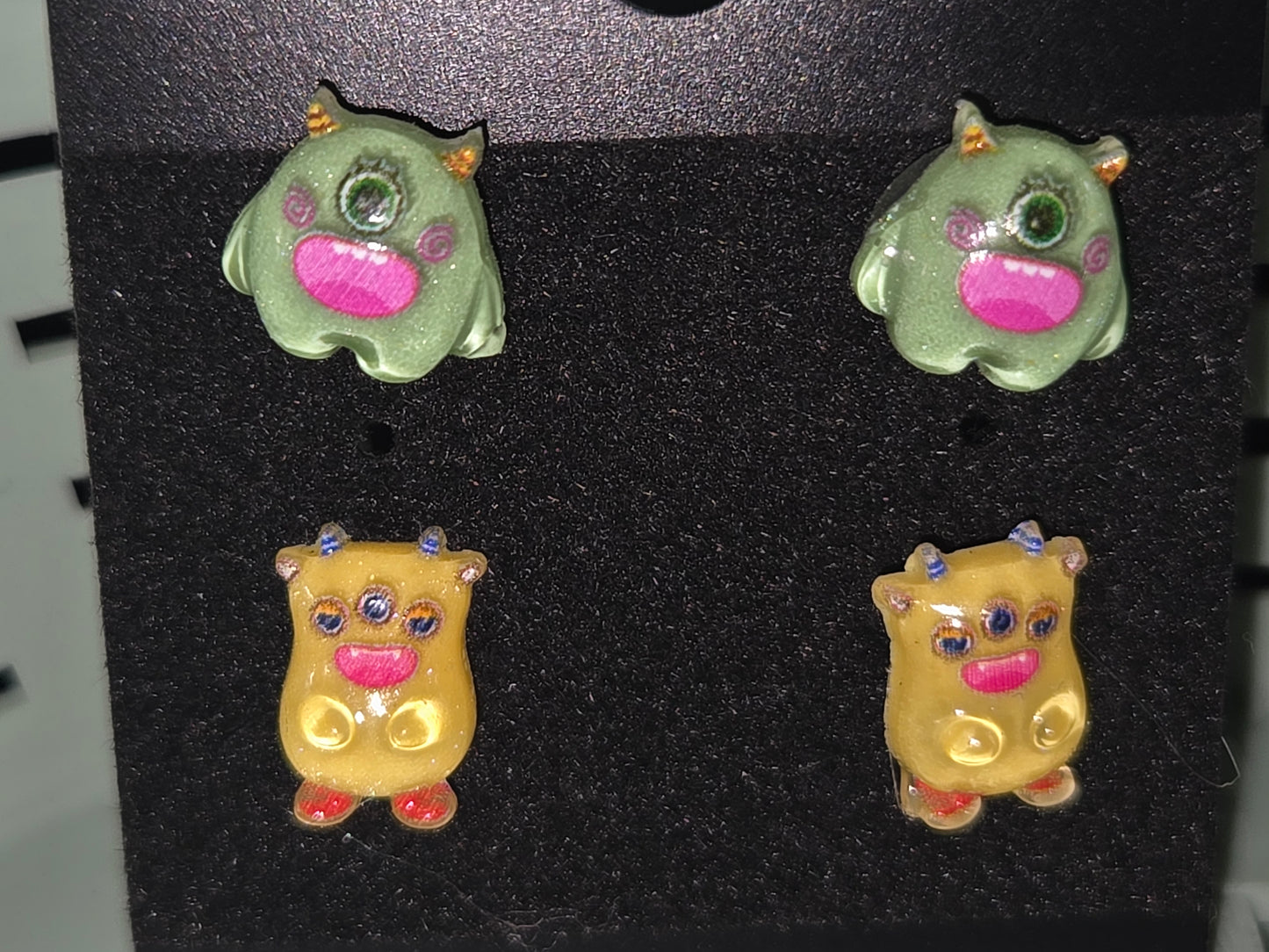 Locally Created Stud Earring Sets – 2 Pairs