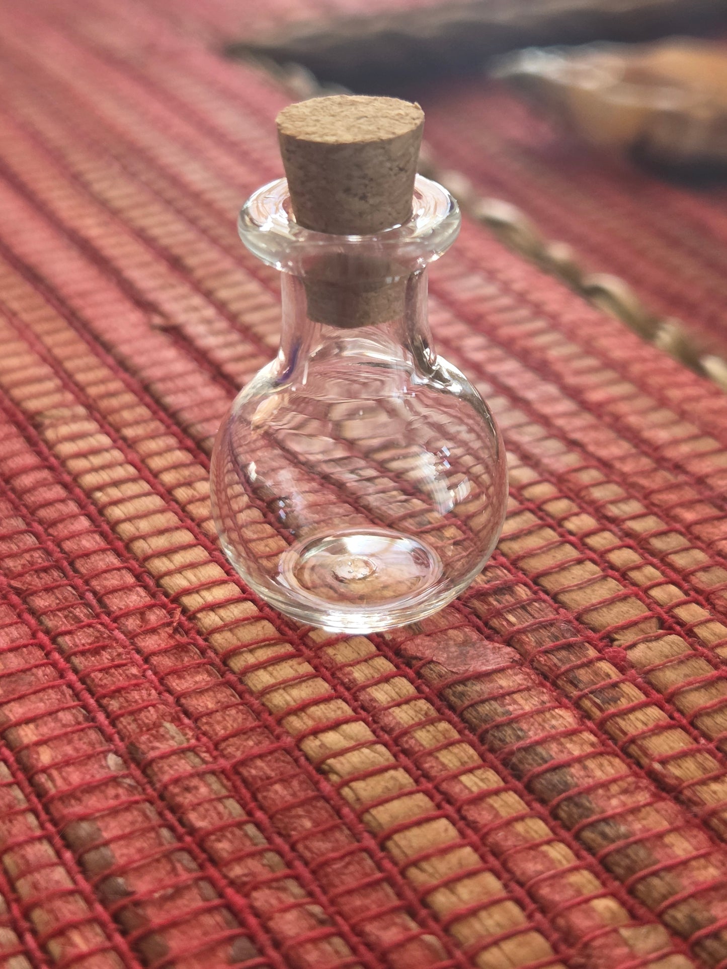 Mini Glass Spell Jar with Cork | Intention, Ritual & Sealing Bottle