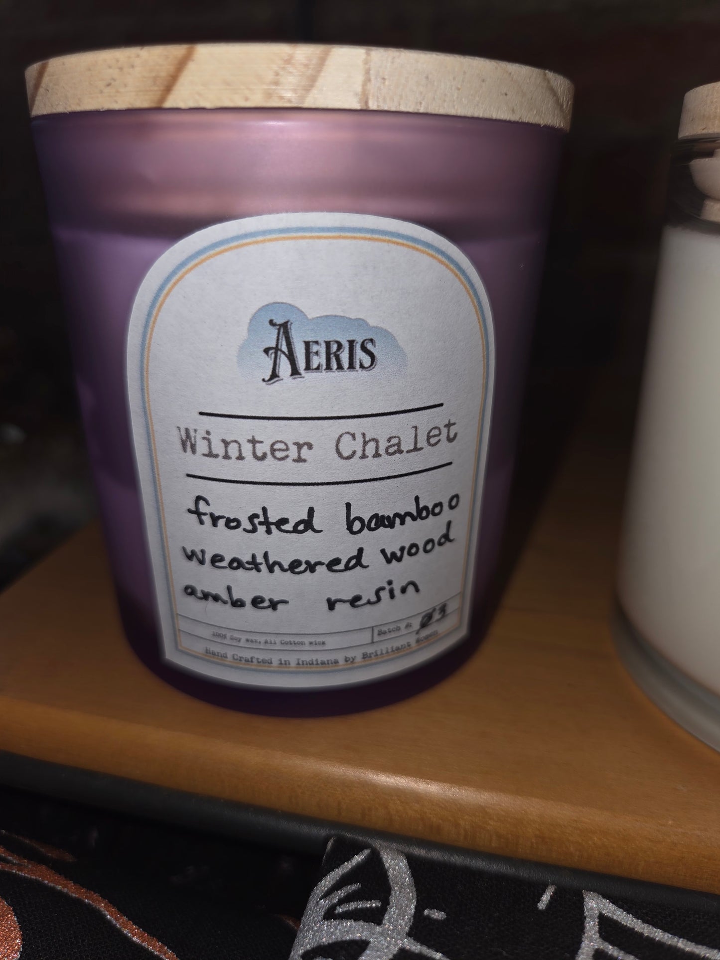 Locally Made Artisan Soy Candle