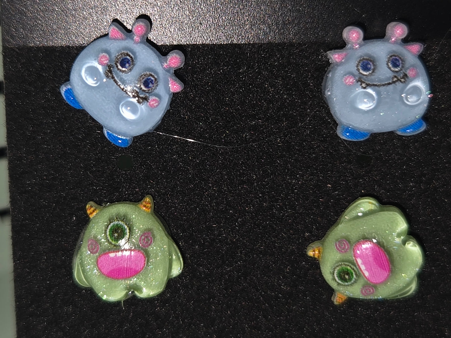 Locally Created Stud Earring Sets – 2 Pairs