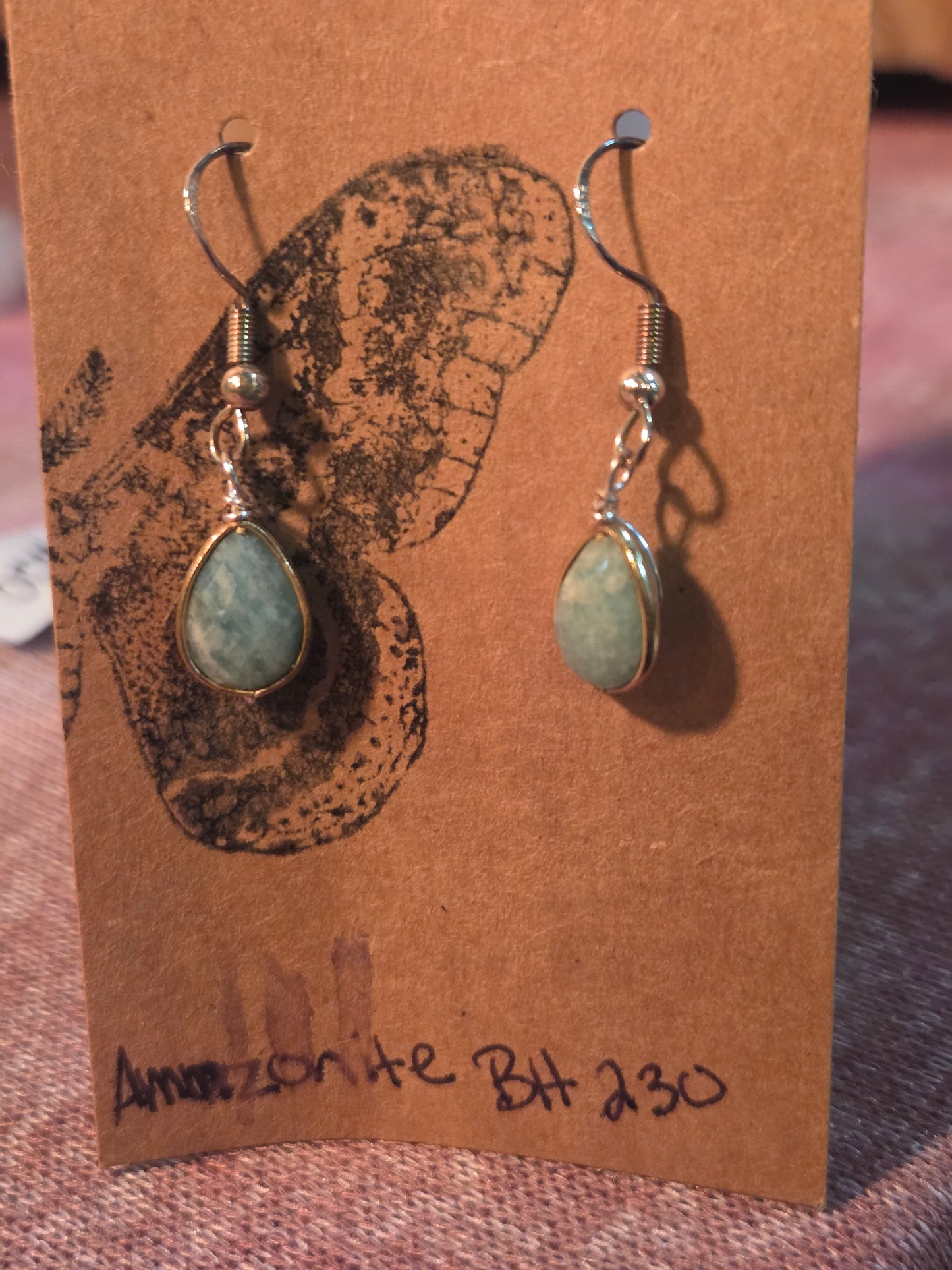 Moonlight Moth Handcrafted Wire-Wrapped Crystal Earrings