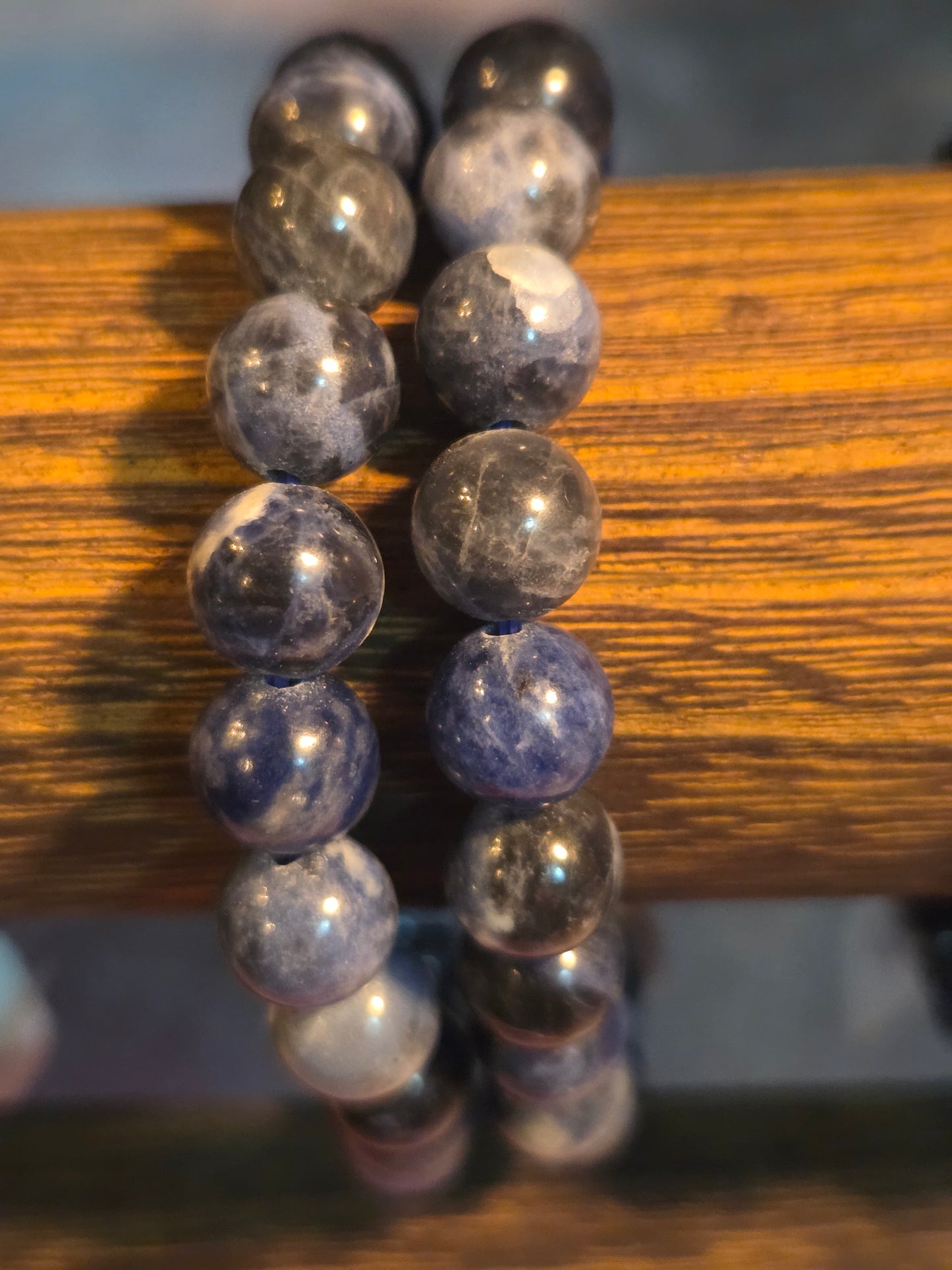 Locally Made Crystal Bead Bracelets – Natural Stone Healing Jewelry (Multiple Stones & Sizes)