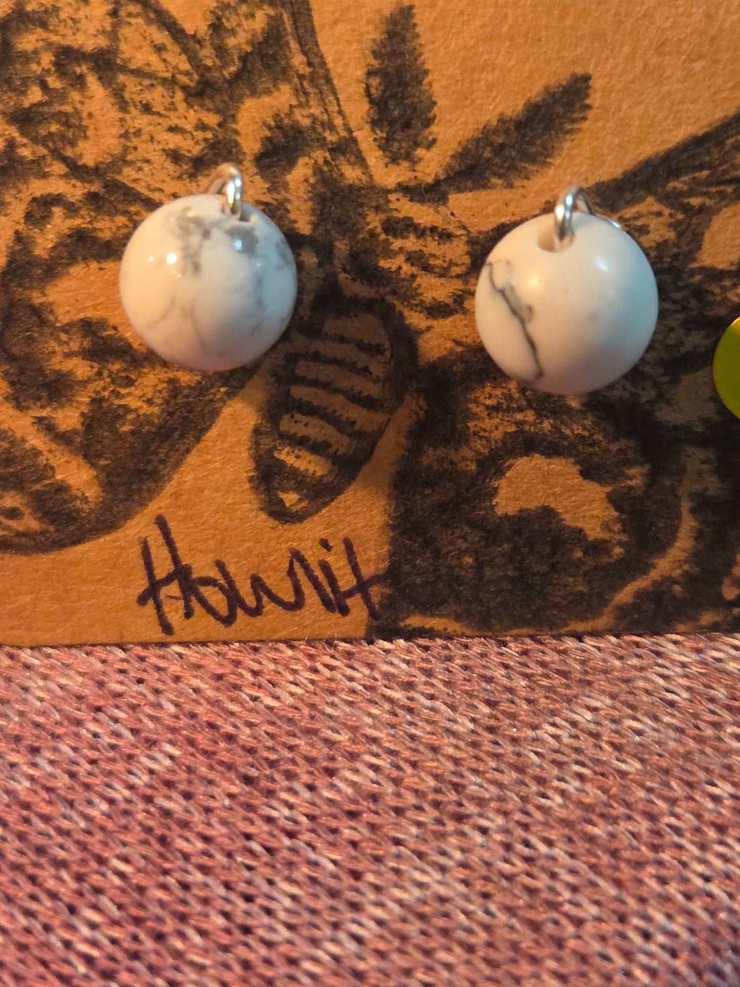 Moonlight Moth Handcrafted Wire-Wrapped Crystal Earrings