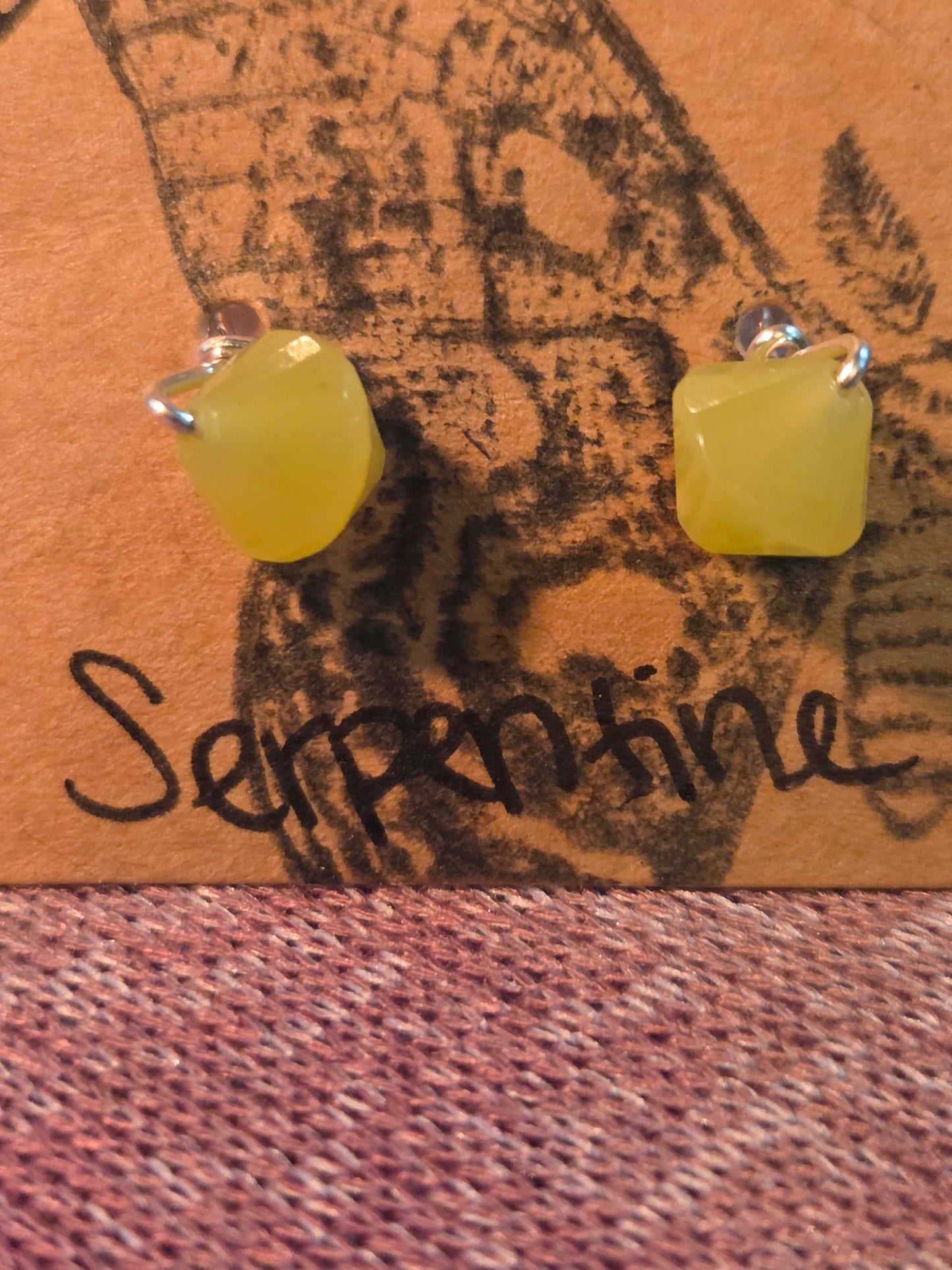 Moonlight Moth Handcrafted Wire-Wrapped Crystal Earrings