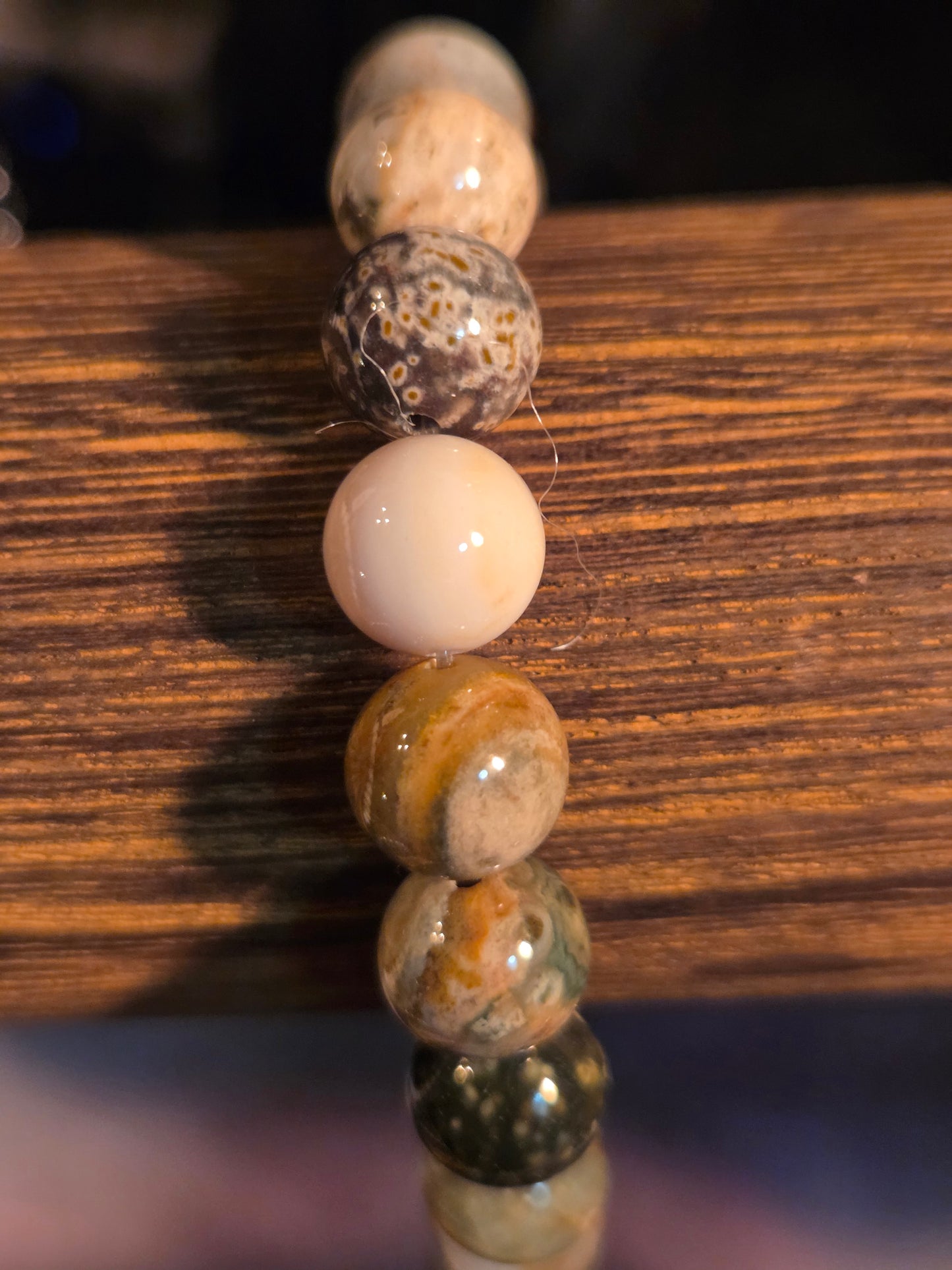 Locally Made Crystal Bead Bracelets – Natural Stone Healing Jewelry (Multiple Stones & Sizes)