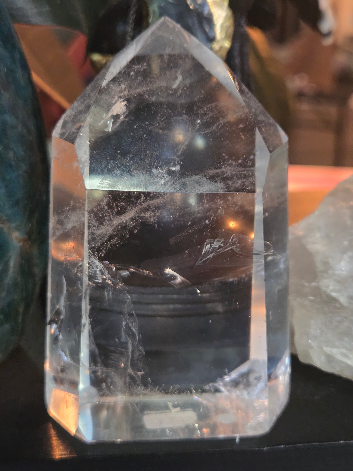 Clear Quartz Tower – Master Healer Crystal for Clarity, Energy Amplification & Intentions