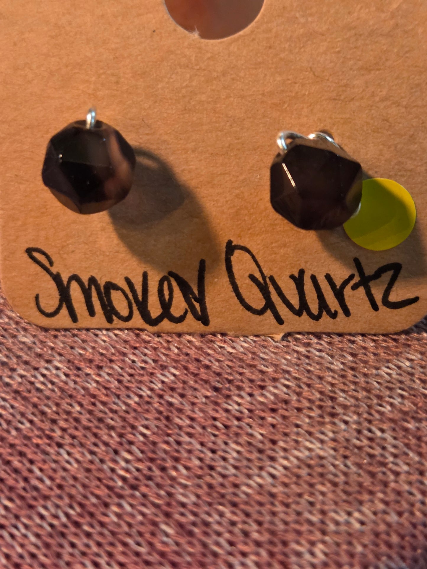 Moonlight Moth Handcrafted Wire-Wrapped Crystal Earrings