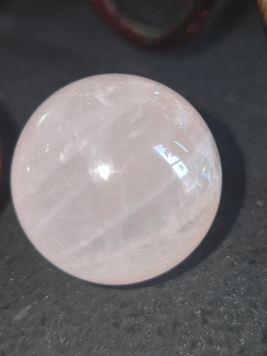 Rose Quartz Sphere – Love & Compassion