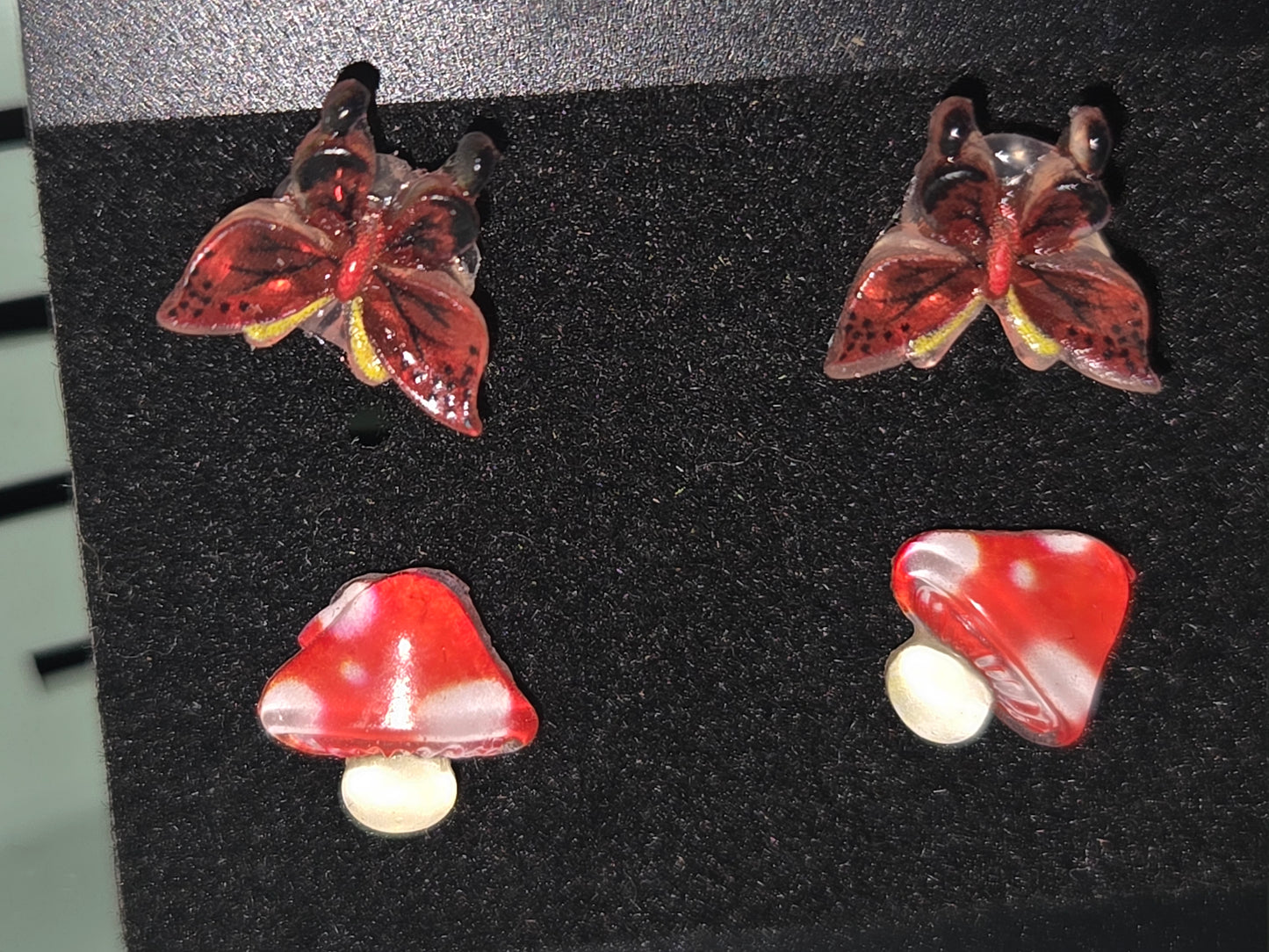 Locally Created Stud Earring Sets – 2 Pairs