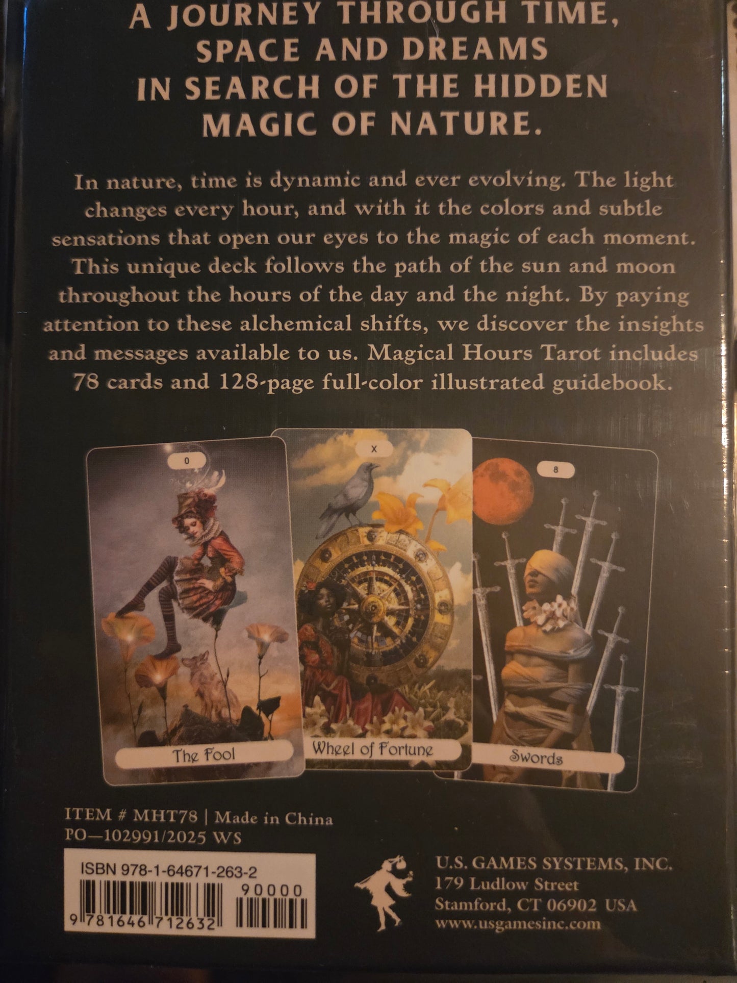Magical Hours Tarot – 78-Card Deck with Full-Color Guidebook ✨🌙☀️