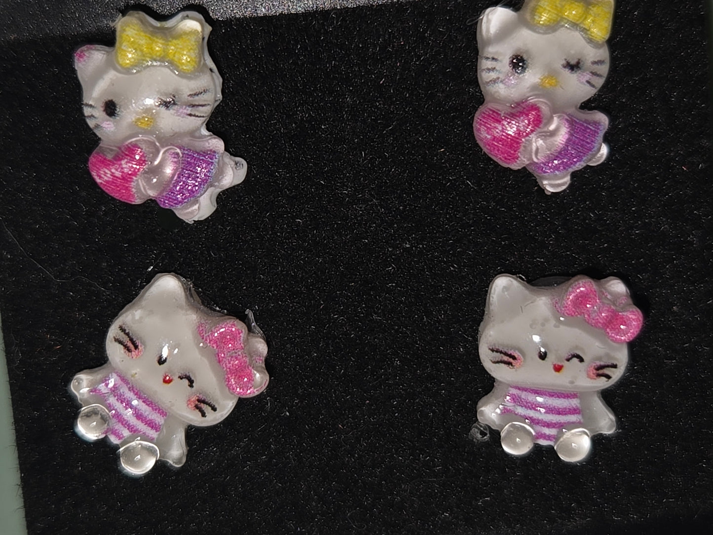 Locally Created Stud Earring Sets – 2 Pairs