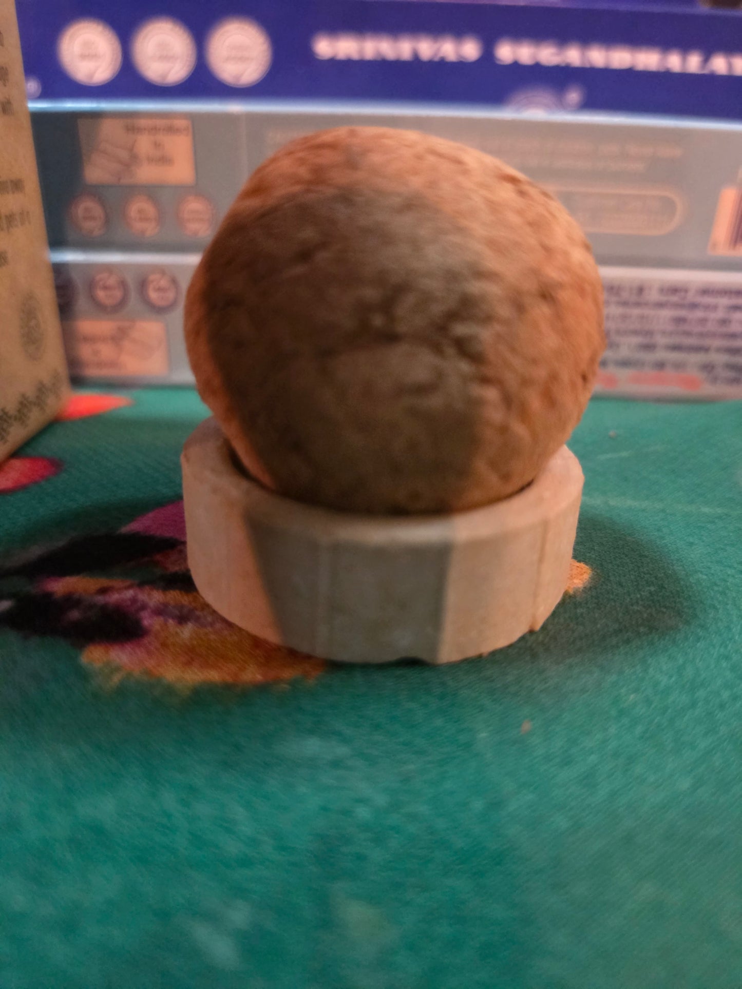 Cinnamon Smudge Bombs with Burner – 5 Pack | Easy Cleansing & Aromatic Ritual Set