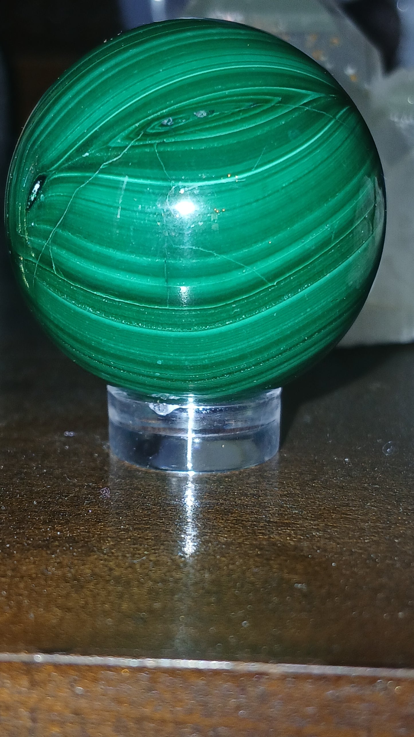 Malachite Sphere