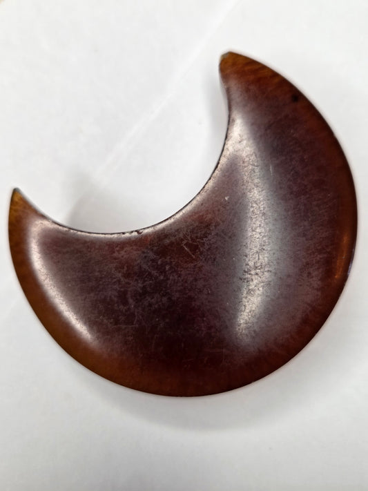 Amber Crescent Moon