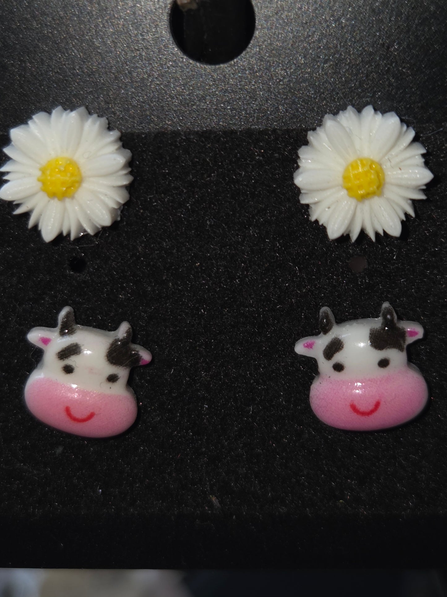 Locally Created Stud Earring Sets – 2 Pairs