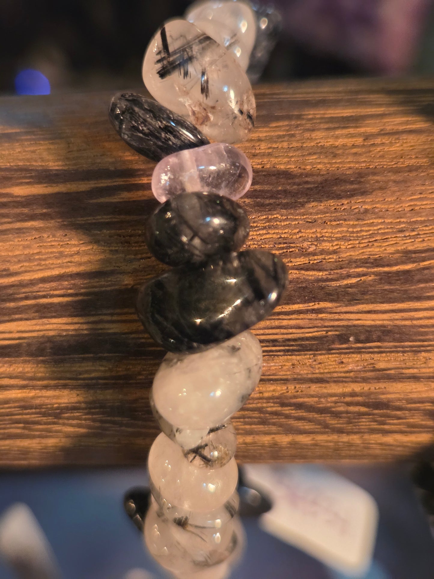 Locally Made Crystal Bead Bracelets – Natural Stone Healing Jewelry (Multiple Stones & Sizes)