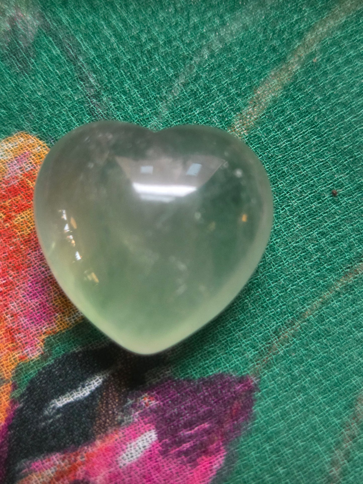 Mini Fluorite Hearts