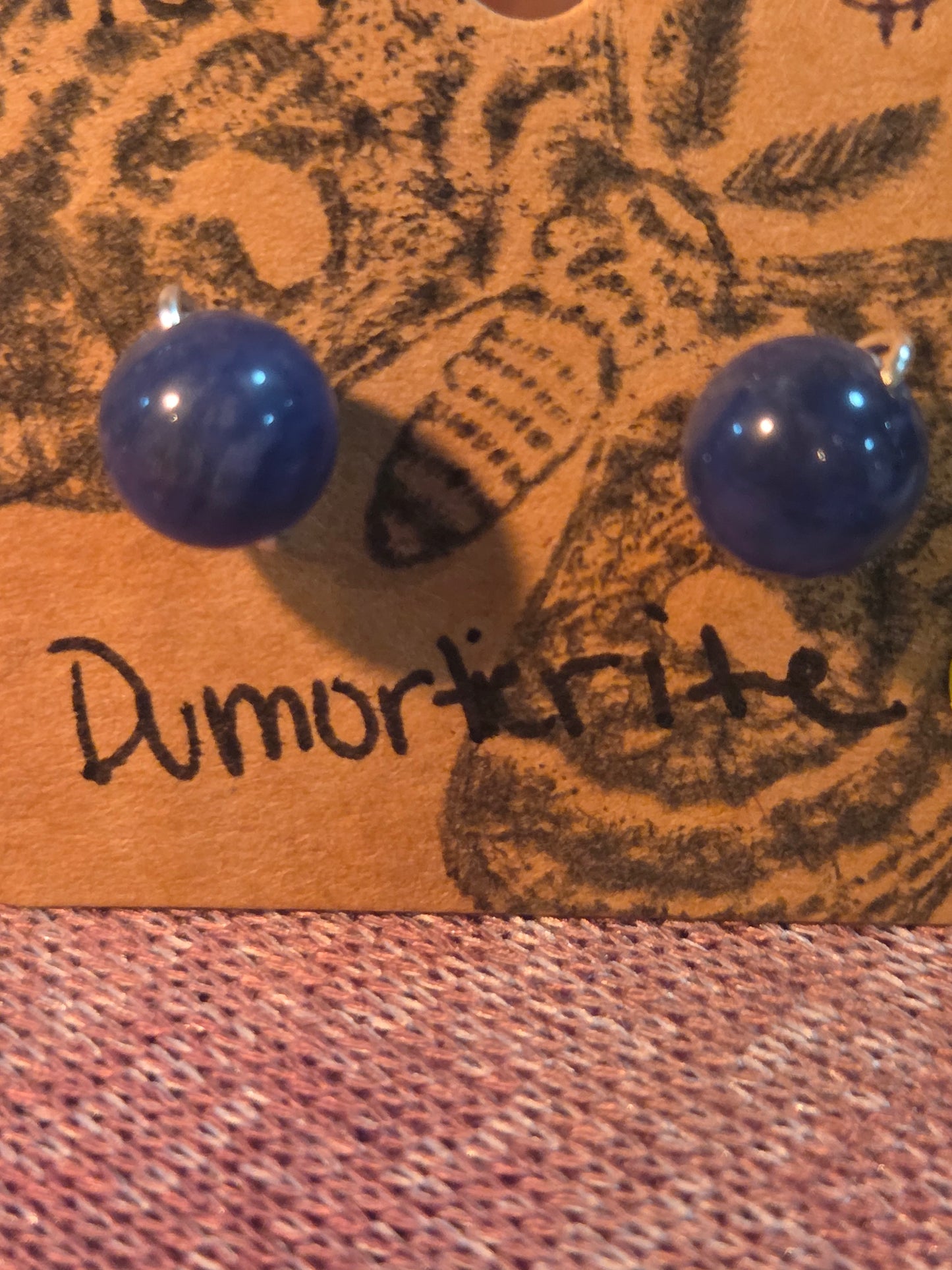 Moonlight Moth Handcrafted Wire-Wrapped Crystal Earrings