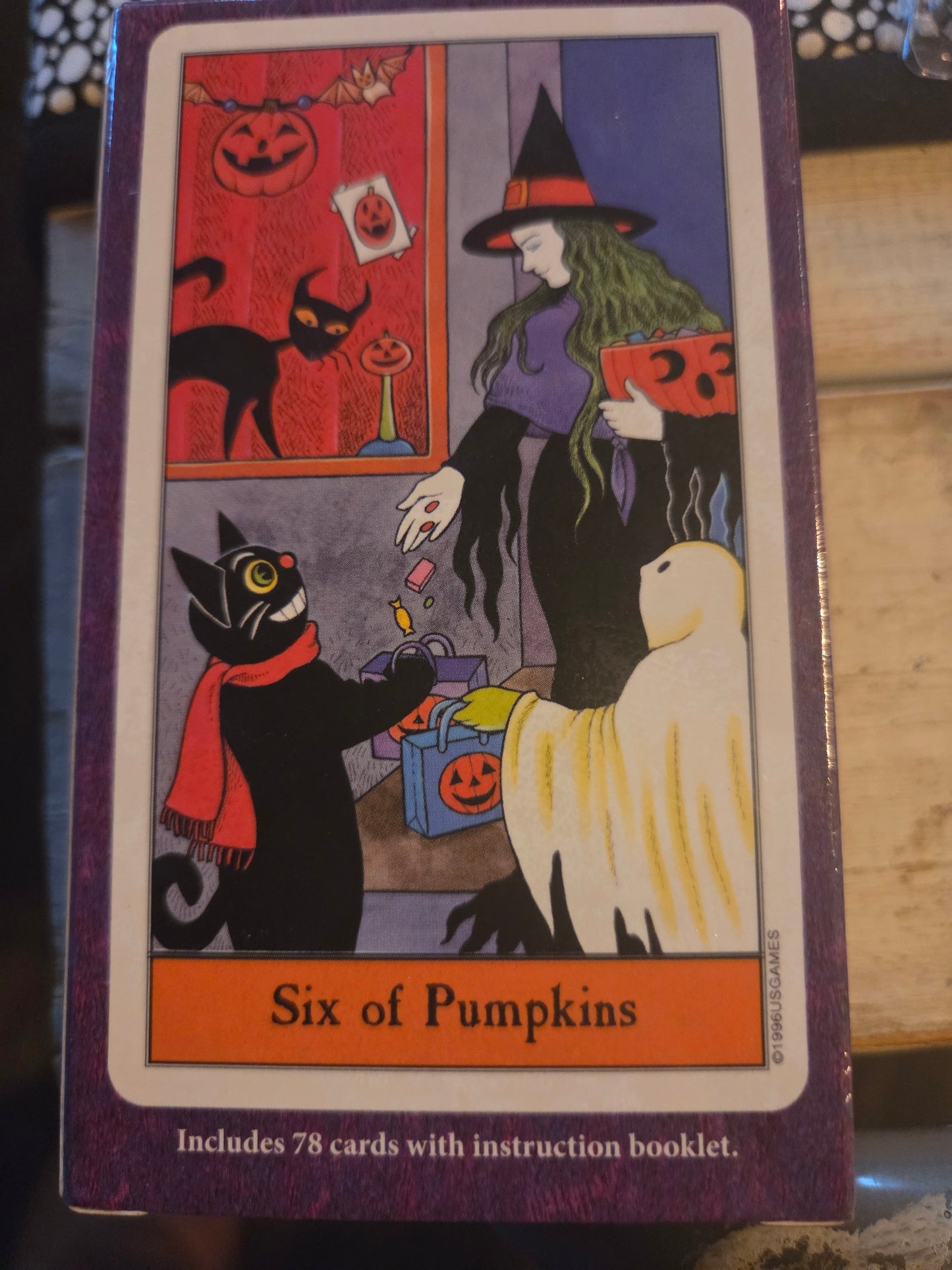 Halloween Tarot – Spooky 78-Card Tarot Deck for Divination & Fun 🎃🖤
