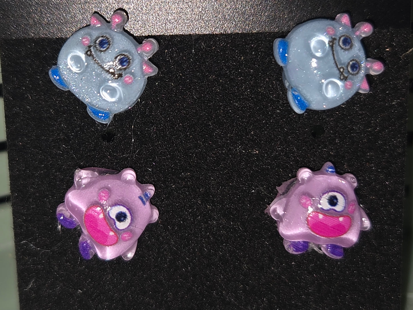 Locally Created Stud Earring Sets – 2 Pairs