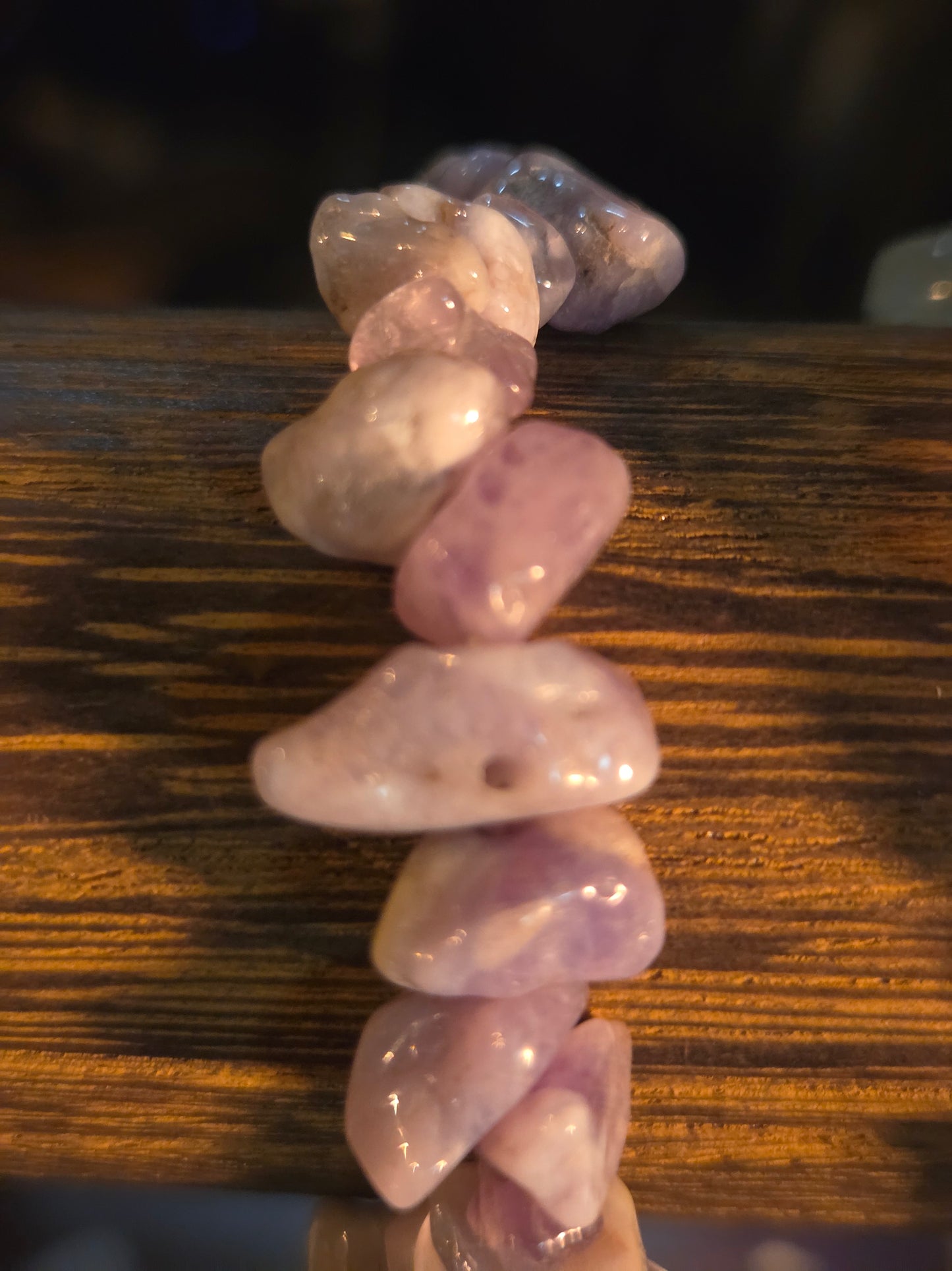 Locally Made Crystal Bead Bracelets – Natural Stone Healing Jewelry (Multiple Stones & Sizes)