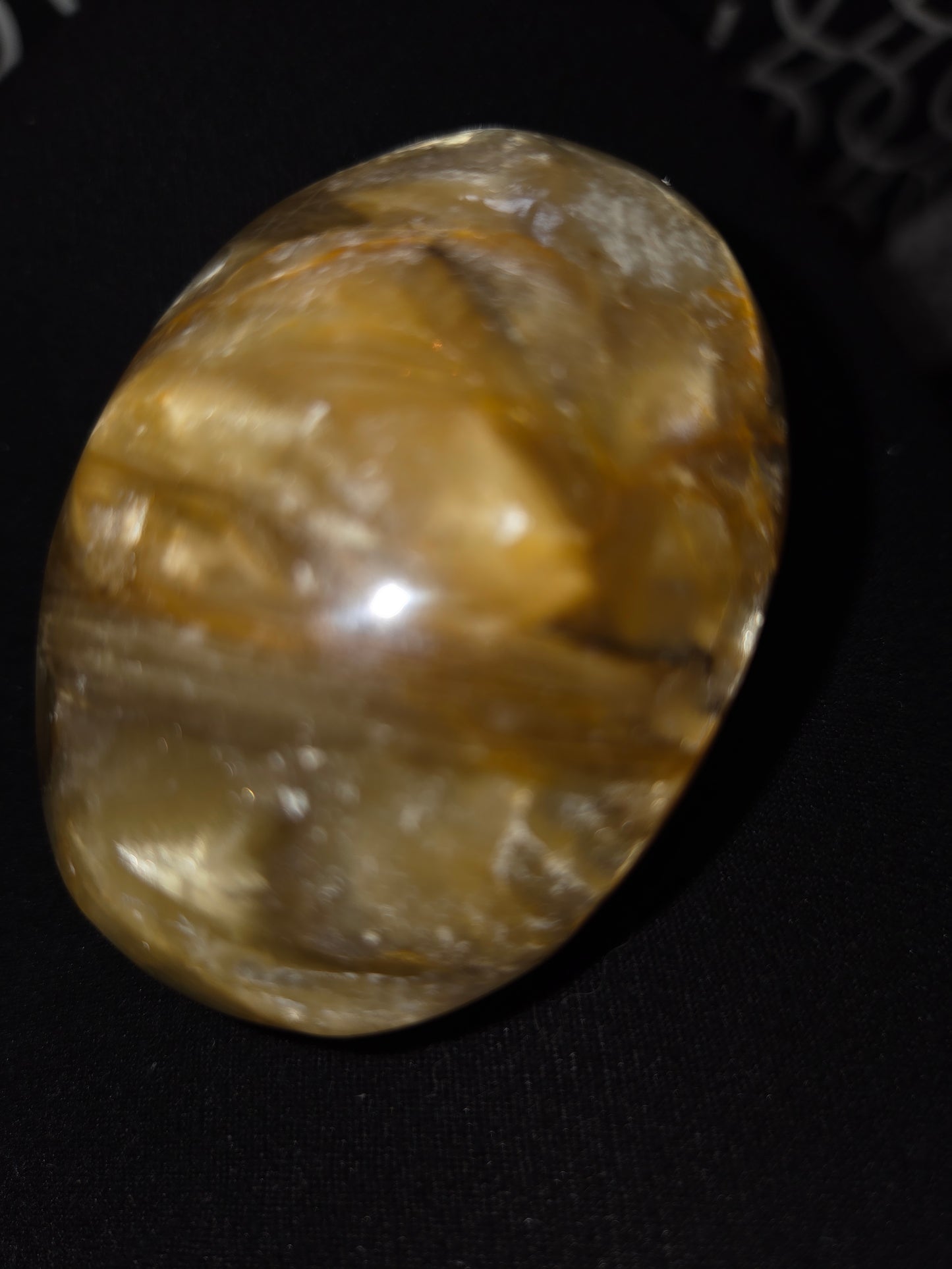 Golden Healer Palmstone