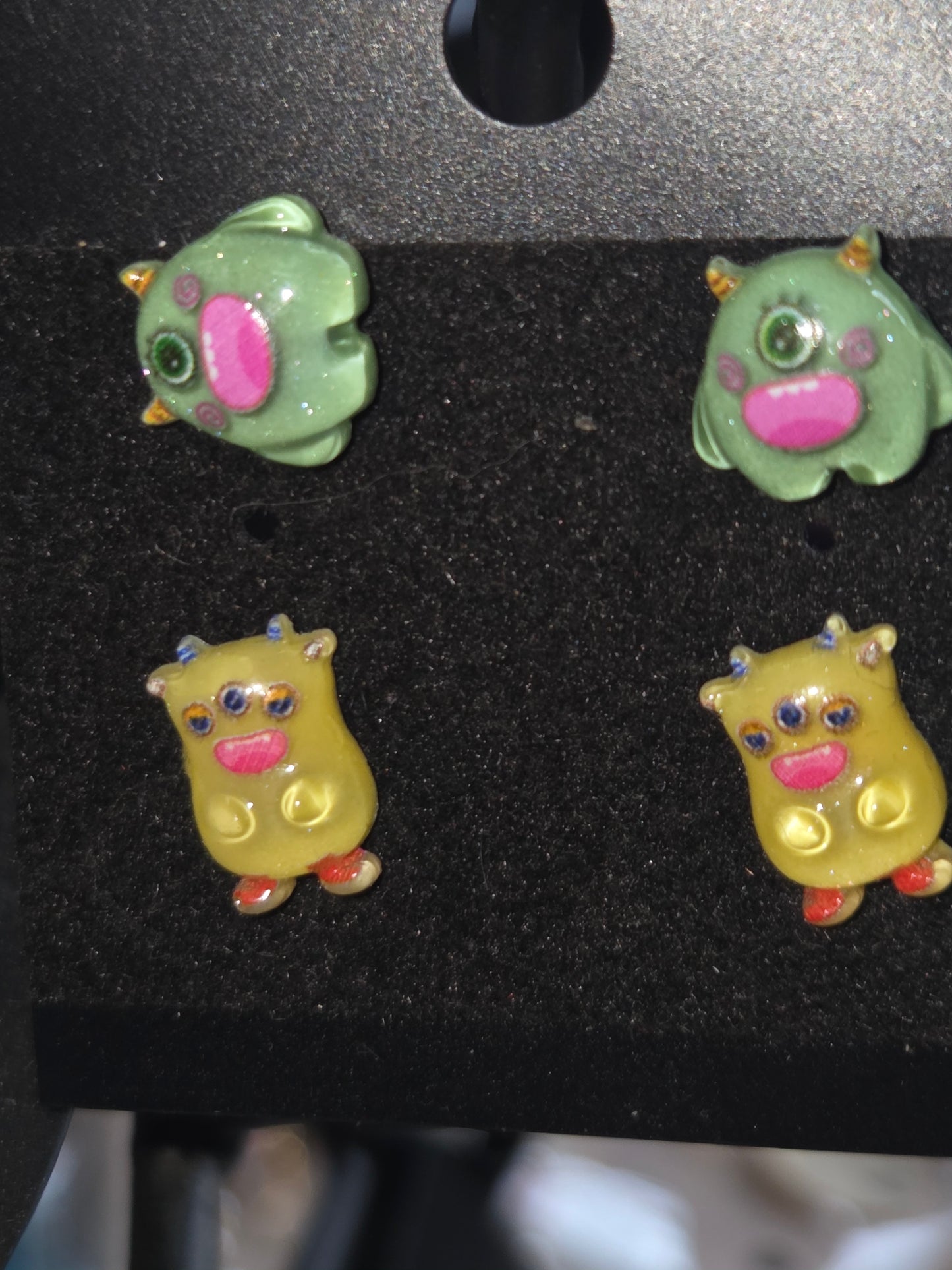 Locally Created Stud Earring Sets – 2 Pairs