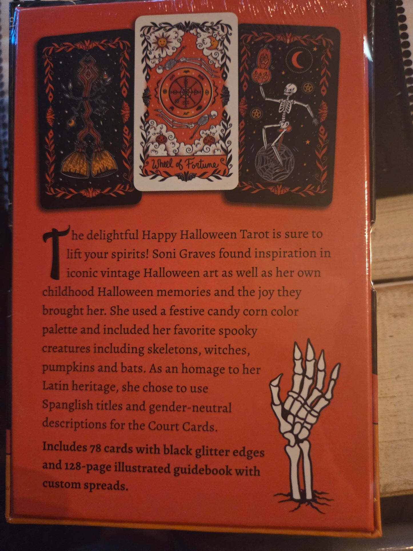 Happy Halloween Tarot – Vintage-Inspired 78-Card Deck with Guidebook 🎃✨
