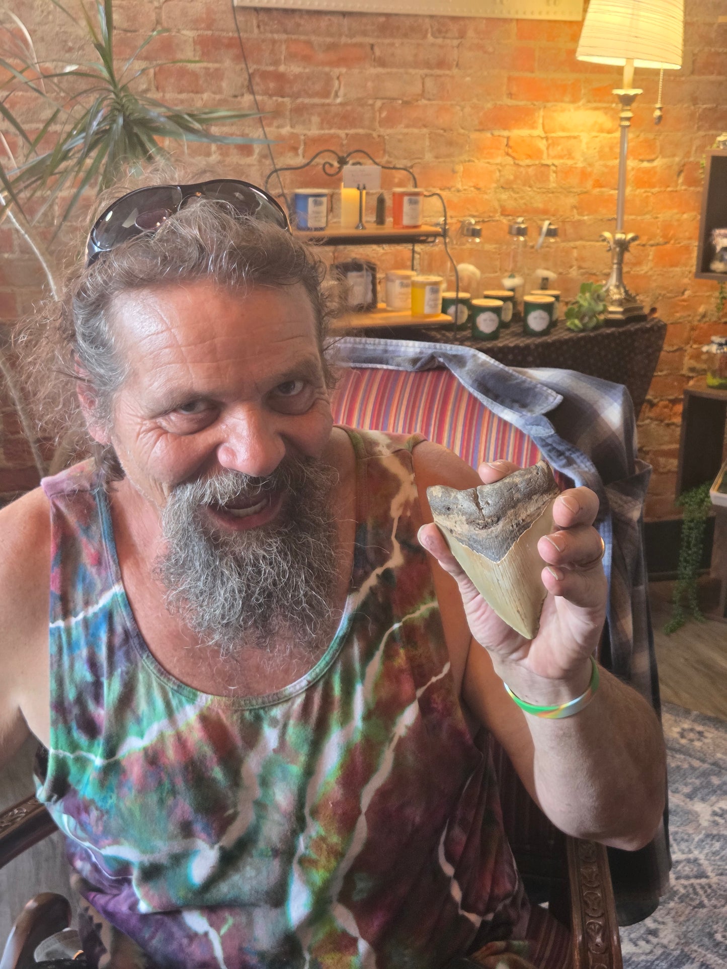 ✨ Rupert Boneham Survivor Collection – Signed Photo, Crystals, Fossils & Handmade Jewelry