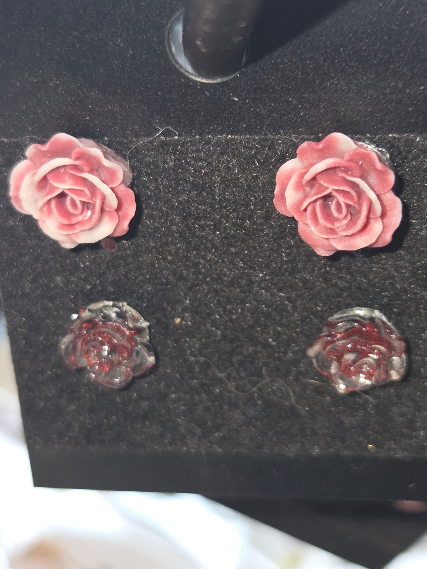 Locally Created Stud Earring Sets – 2 Pairs