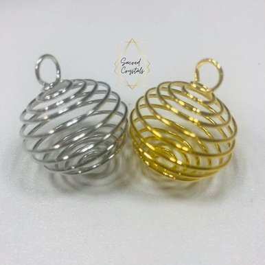 Spiral Crystal Cage